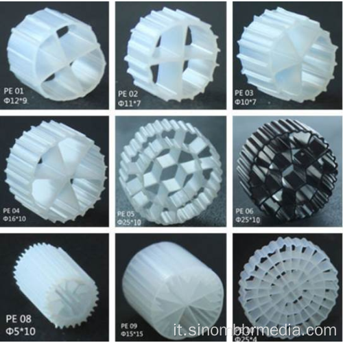 MBBR Carrier Media, PE Plastic MBBR Bio Filter Media